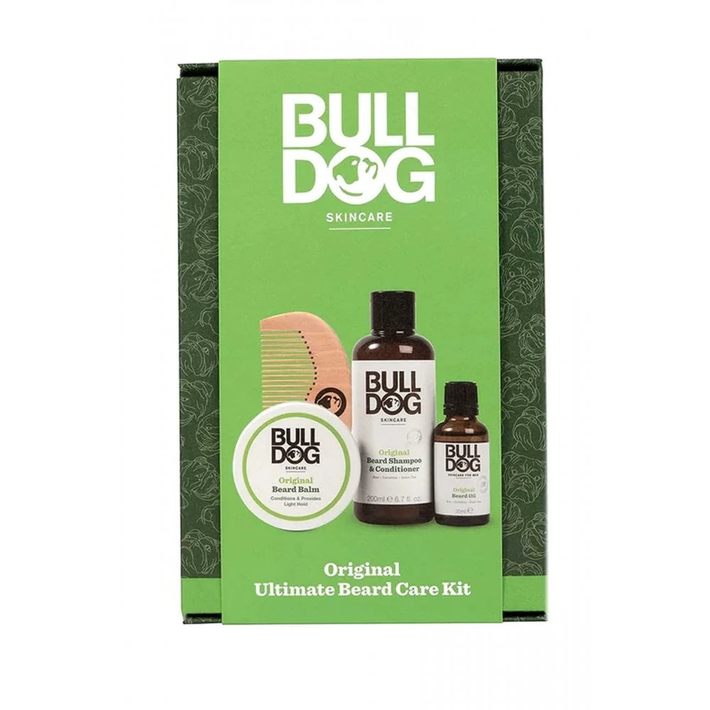 Bulldog Skincare For Men Original Ultimate Beard Care Kit Beard Oil, Balm, Shampoo And Beard Comb 1 Bulldog Skincare For Men Original Ultimate Beard Care Kit Beard Oil, Balm, Shampoo And Beard Comb