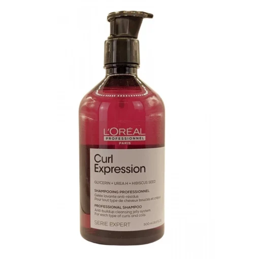L'Oreal Professionnel Curl Expression Shampoo 500ml Anti Buildup Cleansing System -Kelsey Cosmetics Shop loreal professionnel curl expression shampoo 500ml anti buildup cleansing system loreal p5400 6672 image