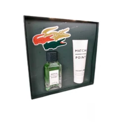 Lacoste Match Point Eau De Toilette Spray 50ml Shower Gel 75ml