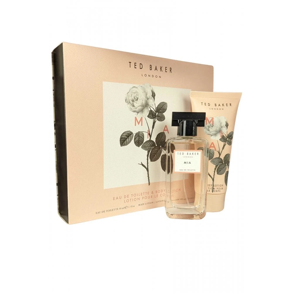 Ted Baker Mia Eau De Toilette Spray 50ml Body Lotion 100ml 1 Ted Baker Mia Eau De Toilette Spray 50ml Body Lotion 100ml